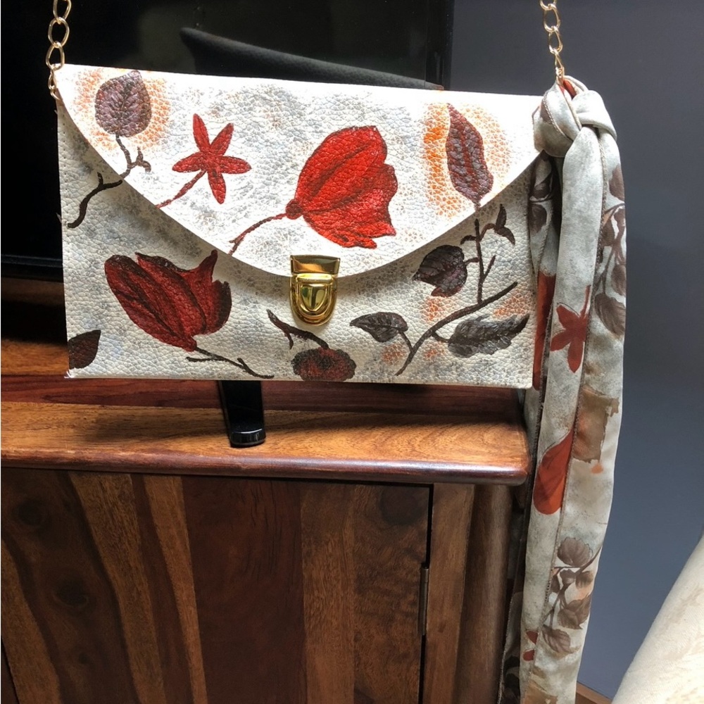 Hand-Painted Purse